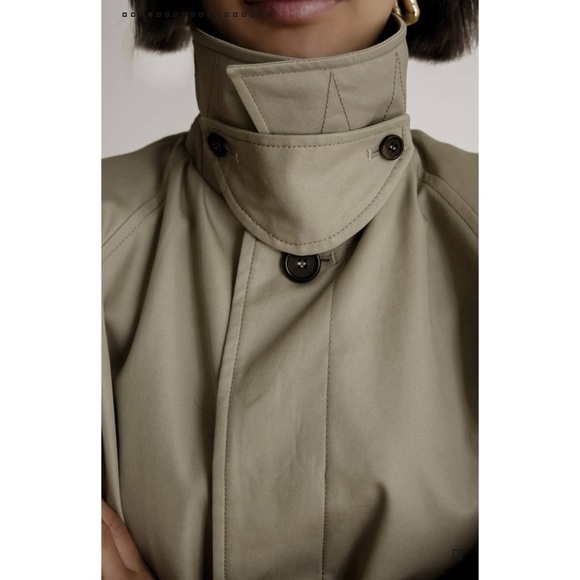 Frankie Shop Decima oversized trench coat - Picture 7 of 14